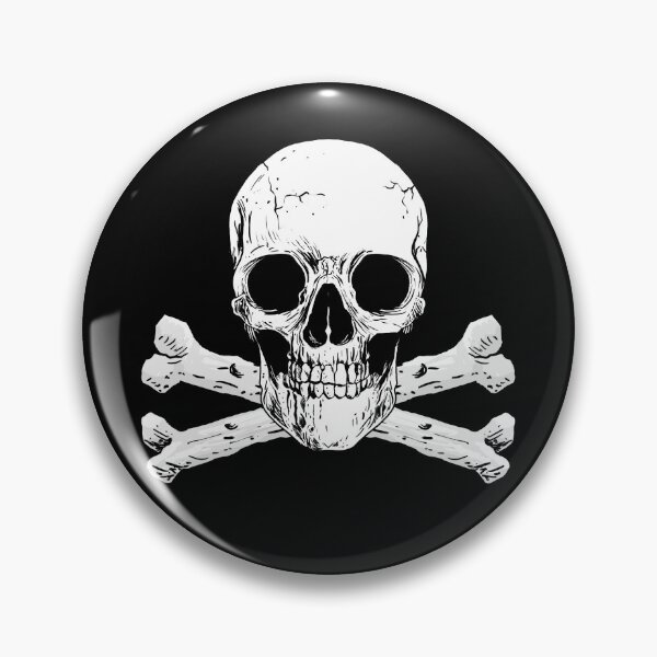 Item preview, Skull and Crossbones - pirate, crossbones, bones, funny, skeleton designed and sold by Creative  Tagging.