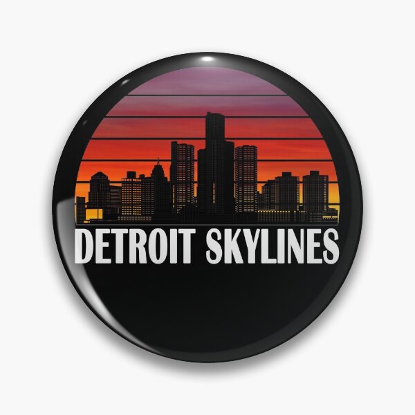 Item preview, DETROIT CITY SKYSCRAPER SKYLINES designed and sold by yasmh.