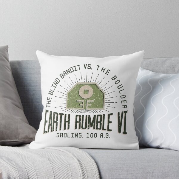 Item preview, The Blind Bandit vs. The Boulder "Earth Rumble VI" designed and sold by kuezart.