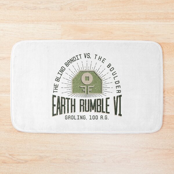 Item preview, The Blind Bandit vs. The Boulder "Earth Rumble VI" designed and sold by kuezart.