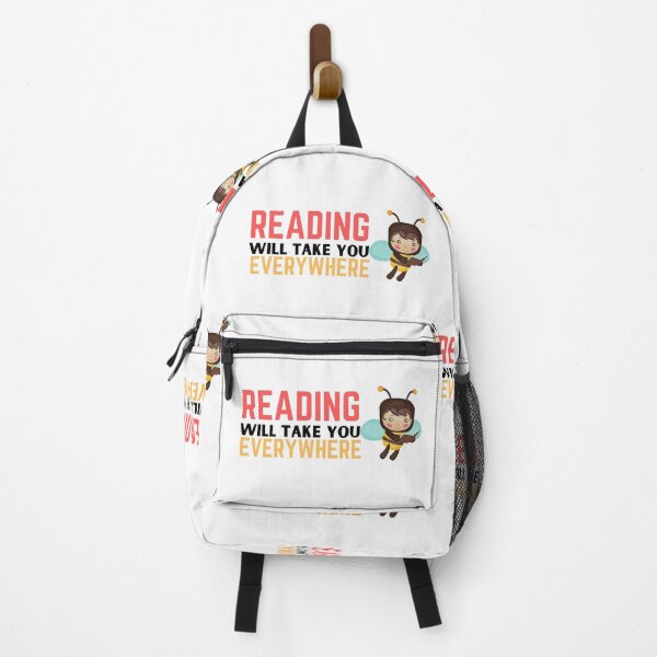 Item preview, Reading will take you everywhere funny reading quotes designed and sold by OneTimeEngineer.