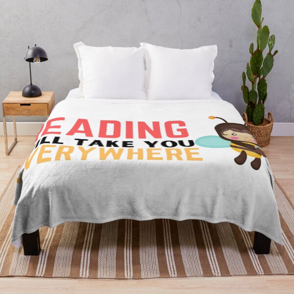 Item preview, Reading will take you everywhere funny reading quotes designed and sold by OneTimeEngineer.