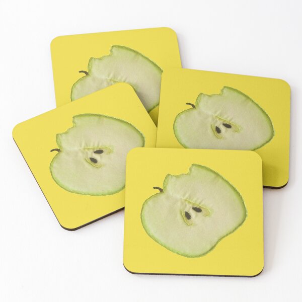 Item preview, Granny Smith Apple Embroidery designed and sold by DontEat.