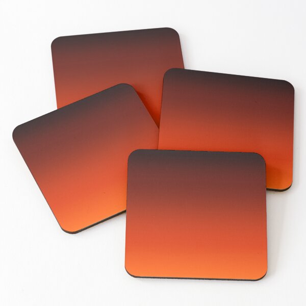 Item preview, Clear Sky series : Dark Deep Red Orange Sunset Gradient designed and sold by Thecolorschemer.