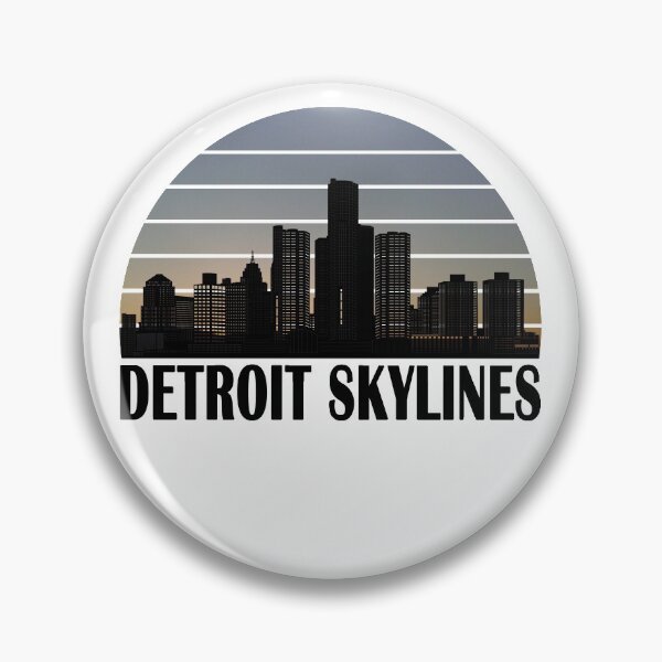 Item preview, DETROIT CITY SKYSCRAPER SKYLINES designed and sold by yasmh.
