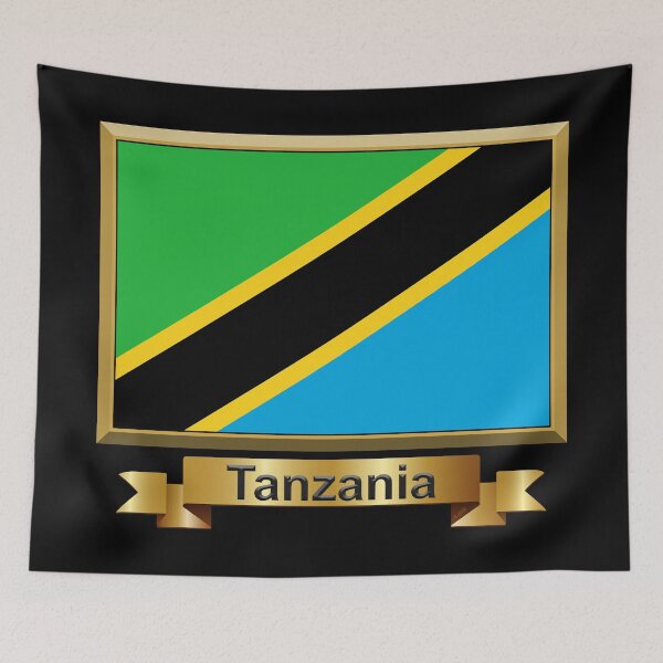 Item preview, Tanzania Flag Gifts, Masks, Stickers & Products (N) designed and sold by mpodger.