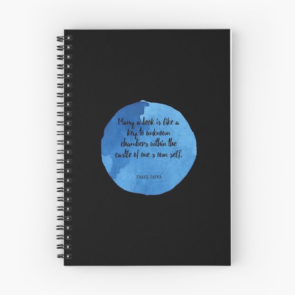 Item preview, Franz Kafka - Many a book is like a key to unknown chambers within the castle of one’s own self. designed and sold by SocraticQuotes.