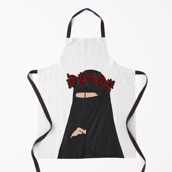 Item preview, Faceless no face niqab woman drawing  designed and sold by Imanitasong.