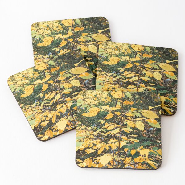 Item preview, yellow leaves  designed and sold by Natalie Stark.