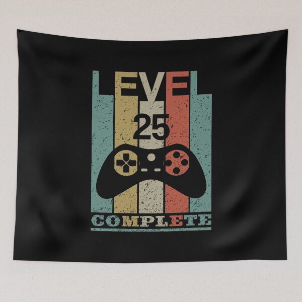 Artikelvorschau,  Level 25 Complete, Geschenk zum 25. Jahrestag, Level 25 Complete Console entworfen und verkauft von LEByasser.