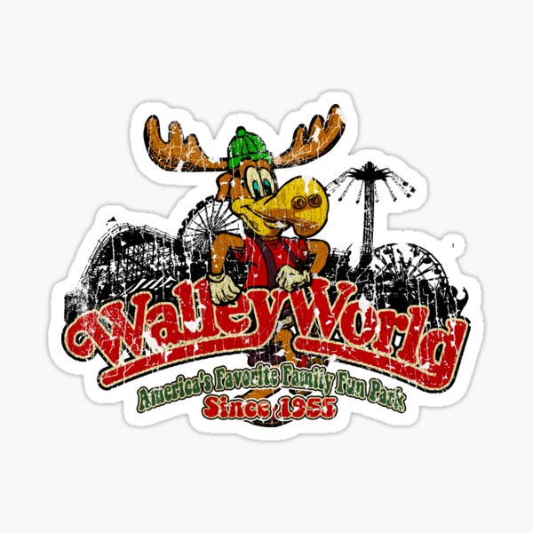 walley world 1955 vintage Sticker