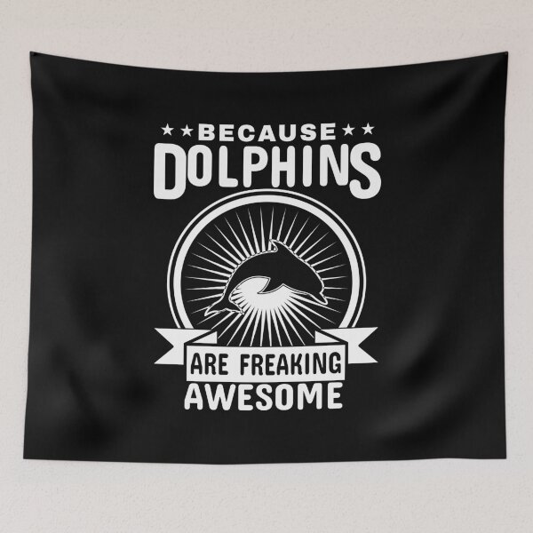 Item preview, Because dolphins are freaking awesome designed and sold by Izod55.