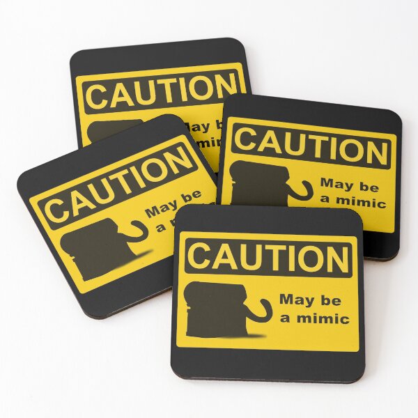 Item preview, Caution - May be a Mimic designed and sold by DiceUponaTime.