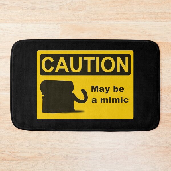 Item preview, Caution - May be a Mimic designed and sold by DiceUponaTime.