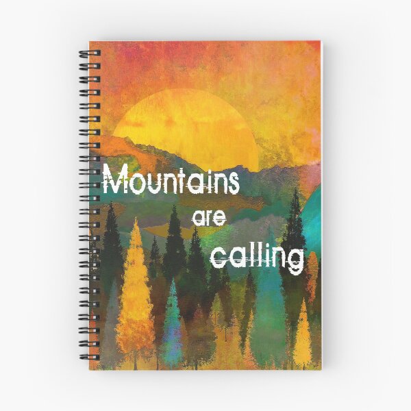 Item preview, Mountains are calling designed and sold by Peter's Workshop.