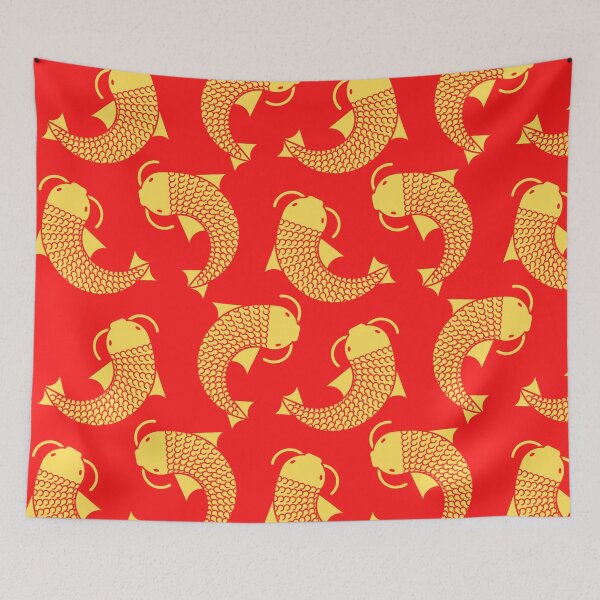 Item preview, Thai Pattern Red Yellow designed and sold by kyds.