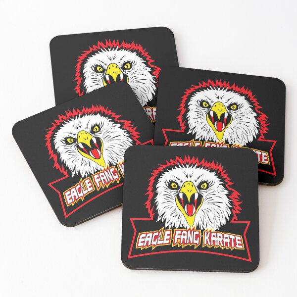 Item preview, Original Badass Eagle Fang Karate dojo logo (symbol martial art 80s) designed and sold by frikybomb.
