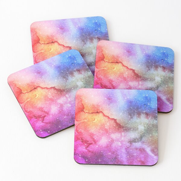 Item preview, Watercolor Pink Galaxy designed and sold by virilamissa.