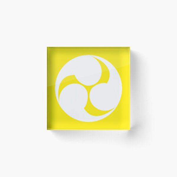 Item preview, Uesugi Kamon/Mon White/Yellow designed and sold by JollyImp.
