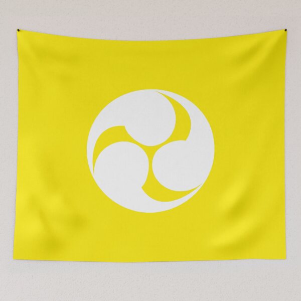 Item preview, Uesugi Kamon/Mon White/Yellow designed and sold by JollyImp.