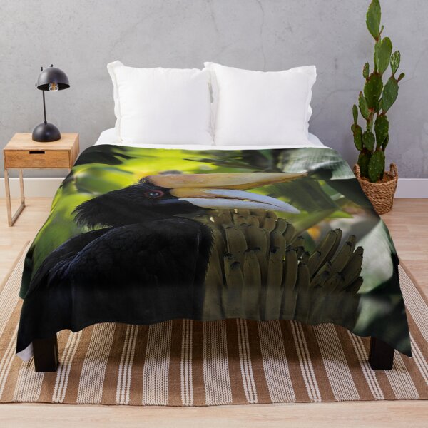 Item preview, Tropical Hornbill Bird and Ripe Bananas designed and sold by KbytesOfJax Outdoor and Nature.