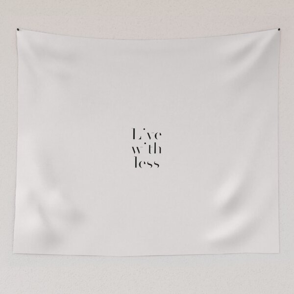 Item preview, Live with less !  designed and sold by Be-Minimalist.
