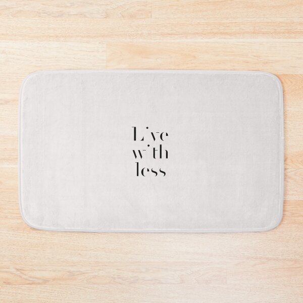 Item preview, Live with less !  designed and sold by Be-Minimalist.