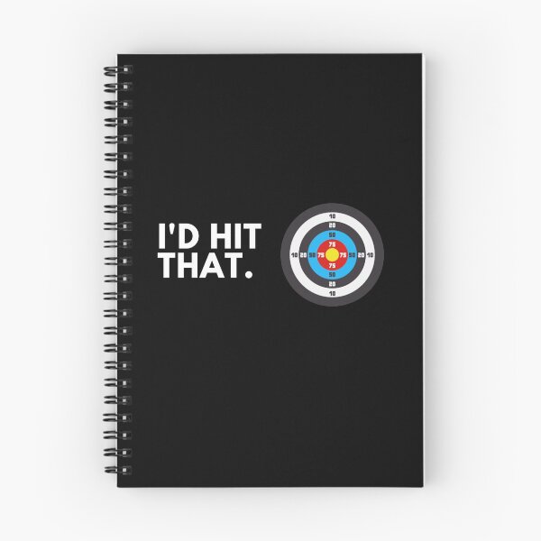 Item preview, I'd Hit That: Funny Archery Saying designed and sold by friendlyspoon.
