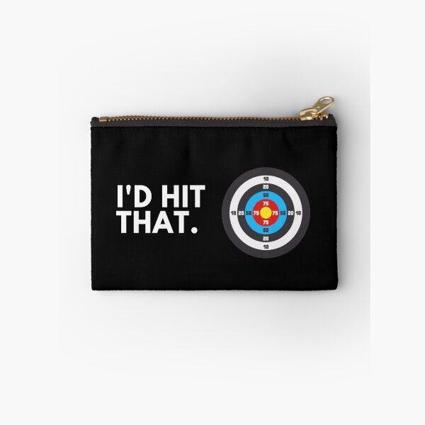 Item preview, I'd Hit That: Funny Archery Saying designed and sold by friendlyspoon.
