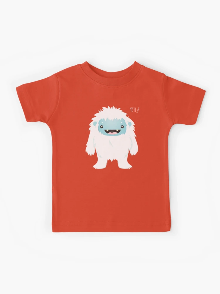 I Was Born Yeti Cute Kids Toddler T-Shirt by Noirty Designs - Pixels