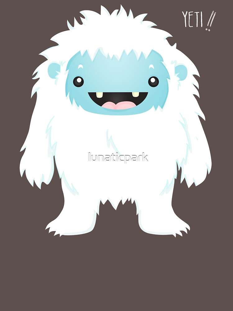 Yeti !! Essential T-Shirt for Sale by lunaticpark