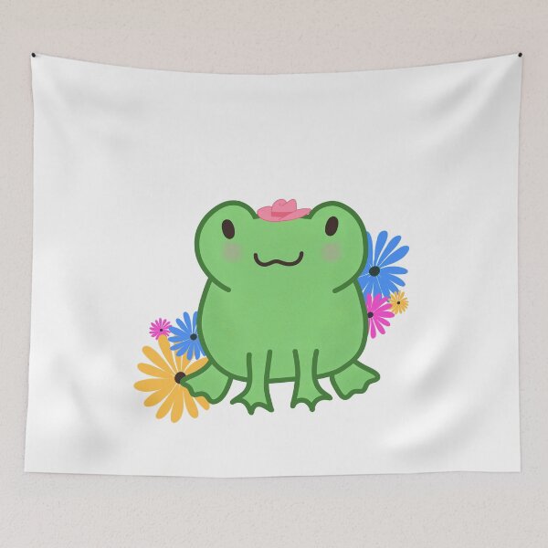 Item preview, yes haw flower frog designed and sold by chricket.