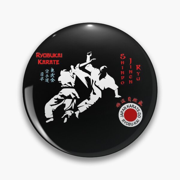 Item preview, Ryobukai Karate Kumite Scene - Shindo Jinen Ryu designed and sold by Zanshin-Art.