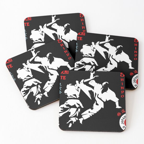 Item preview, Ryobukai Karate Kumite Scene - Shindo Jinen Ryu designed and sold by Zanshin-Art.