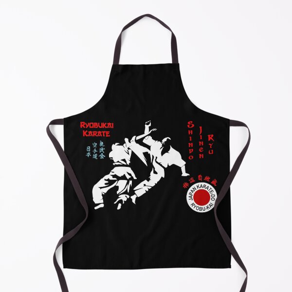 Item preview, Ryobukai Karate Kumite Scene - Shindo Jinen Ryu designed and sold by Zanshin-Art.