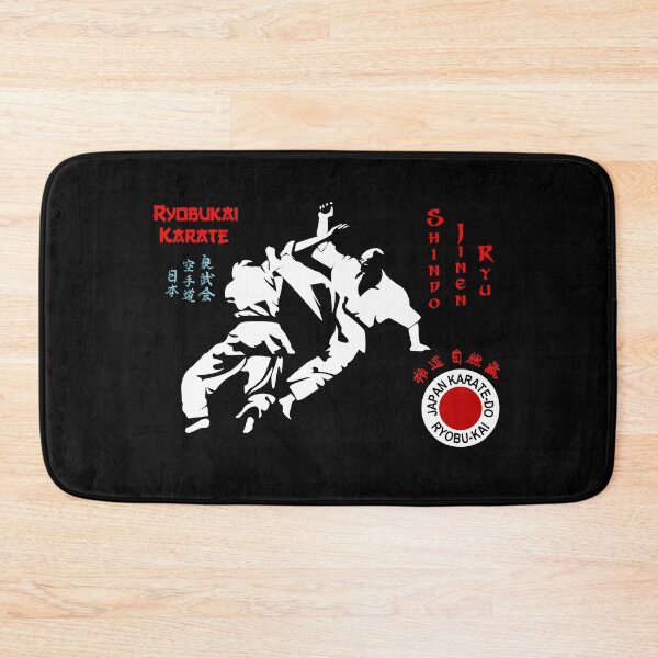 Item preview, Ryobukai Karate Kumite Scene - Shindo Jinen Ryu designed and sold by Zanshin-Art.