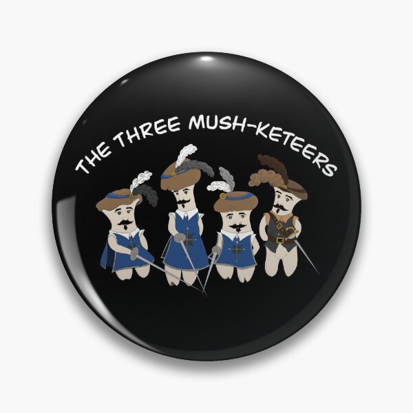 Item preview, The Three Mush-keteers designed and sold by MushroomCore.