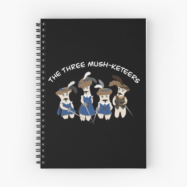Item preview, The Three Mush-keteers designed and sold by MushroomCore.