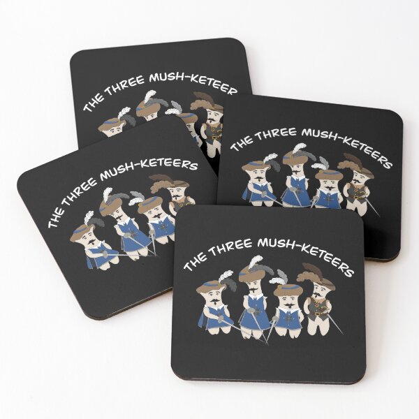 Item preview, The Three Mush-keteers designed and sold by MushroomCore.