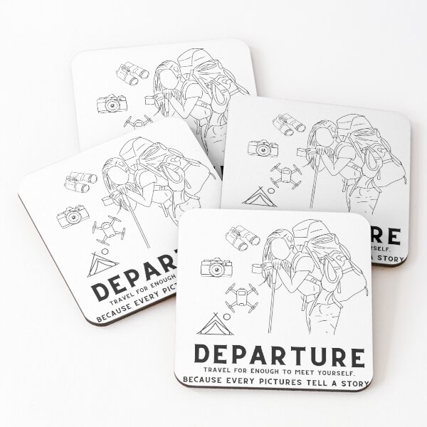 Item preview, Departure Travel at your own pace  designed and sold by Wonaso art.