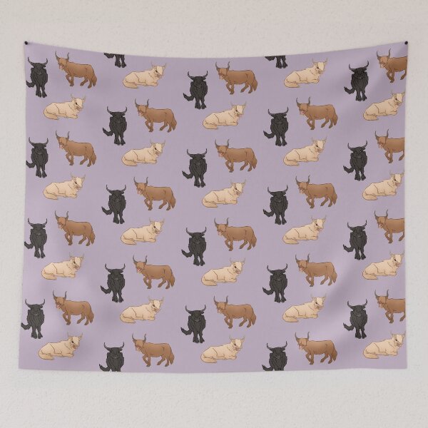 Item preview, Herd of Highlanders designed and sold by Copperbora.