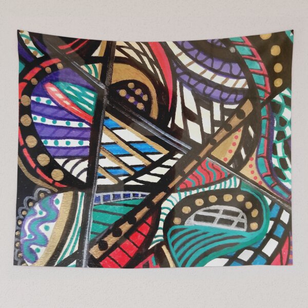 Item preview, Doodle 5 designed and sold by Artworkbybev.