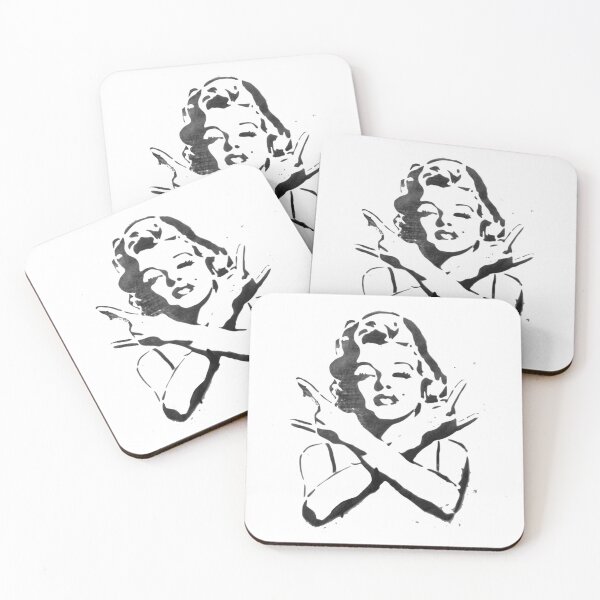 Artikelvorschau, MARILYN BANKSY STENCIL URBAN GRAFFITI entworfen und verkauft von kwiebe34.