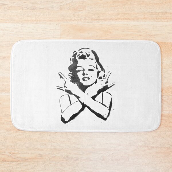 Item preview, MARILYN BANKSY STENCIL URBAN GRAFFITI designed and sold by kwiebe34.