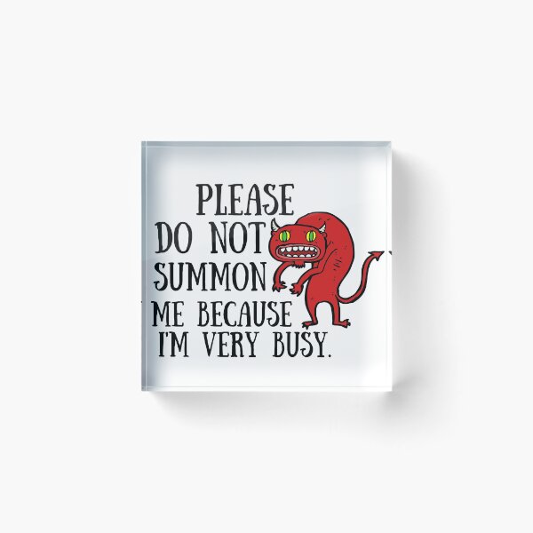 Item preview,  Funny Demon Quote Shirt Satan Devil Evil Cute Shirt Laugh Joke Gift Sarcastic Happy Fun Introvert Awkward Geek Hipster Silly Inspirational Motivational Birthday Present designed and sold by EpsilonEridani.