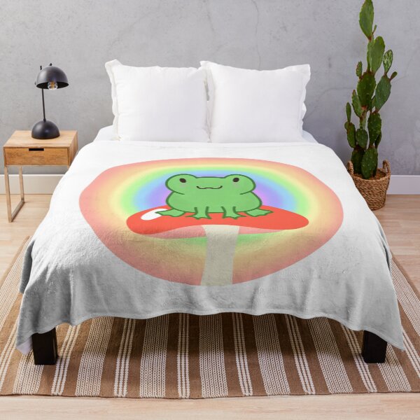Item preview, rainbow mushroom frog designed and sold by chricket.