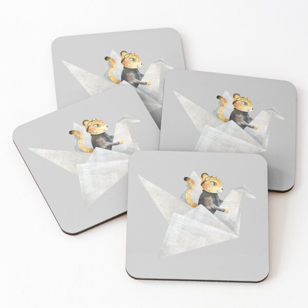 Item preview,  Leopard exploring on an origami pattern designed and sold by Sara-Scianname.