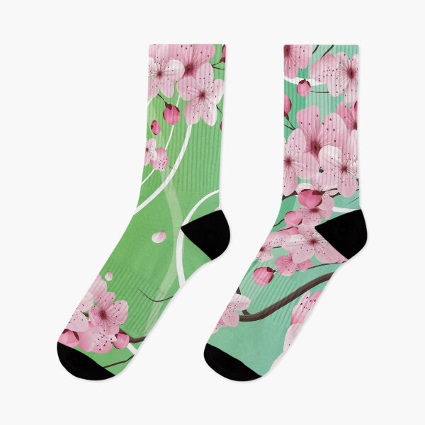 Item preview, Japanese sakura, Blossom cherry flowers on branch  designed and sold by mashmosh.
