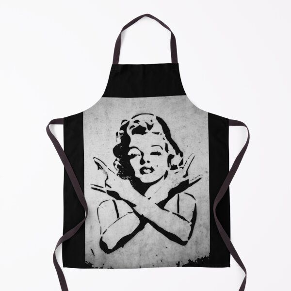Item preview, MARILYN BANKSY STENCIL URBAN GRAFFITI designed and sold by kwiebe34.