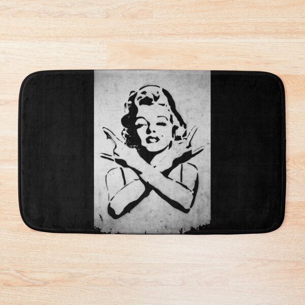 Item preview, MARILYN BANKSY STENCIL URBAN GRAFFITI designed and sold by kwiebe34.